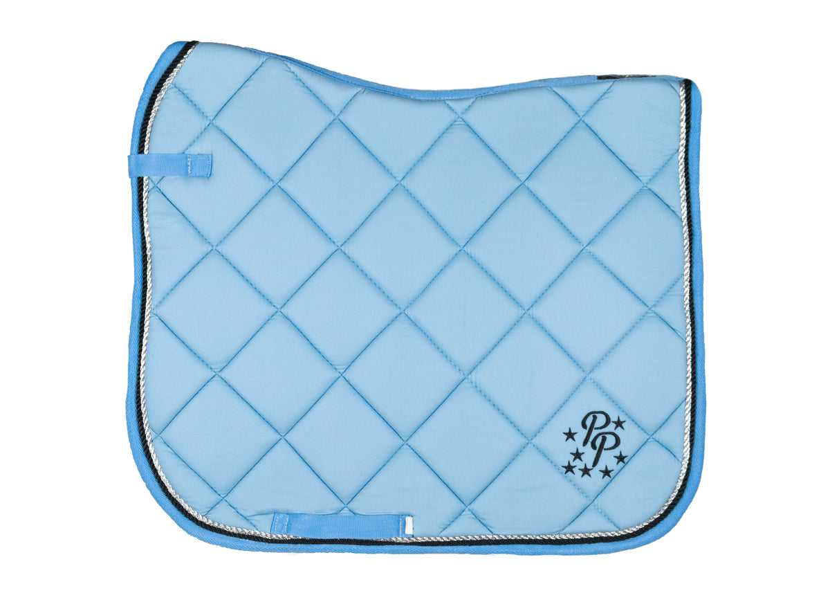 Light blue discount western saddle pad