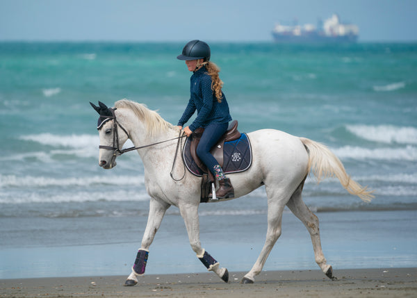 Galaxy Colour Changing Saddle Pads - Jump, GP, and Dressage cuts