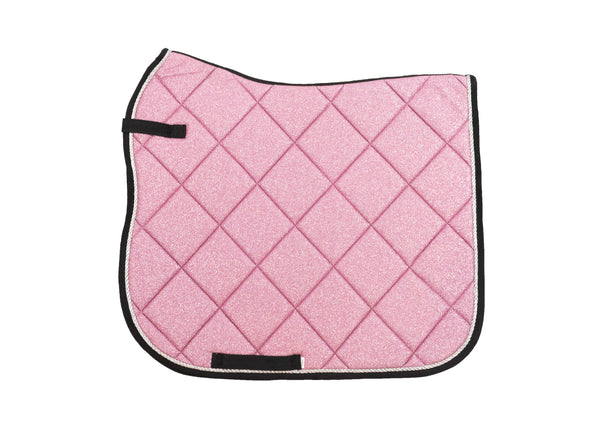 Pink Glitter Dressage Pad