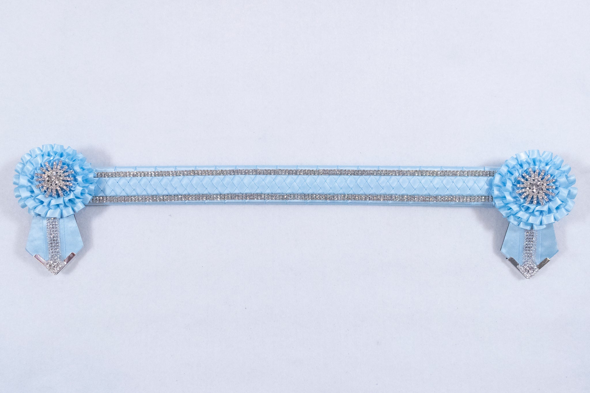 Ice Blue 17" Show Browband