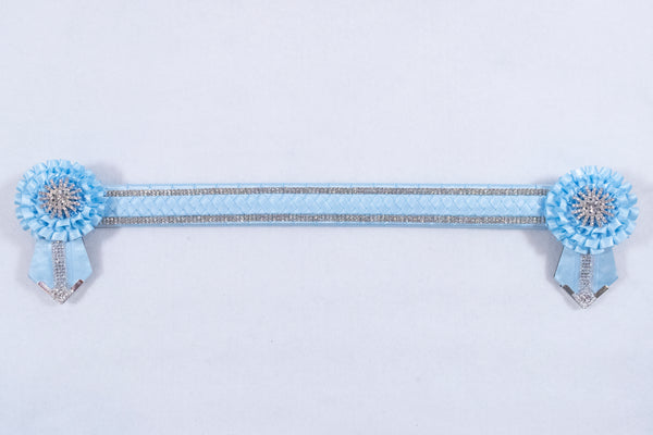 Ice Blue 17" Show Browband