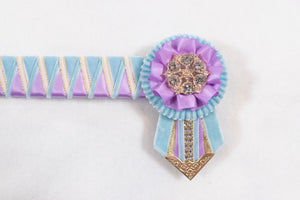 Peppermint and Lavender 14.5" Show Browband