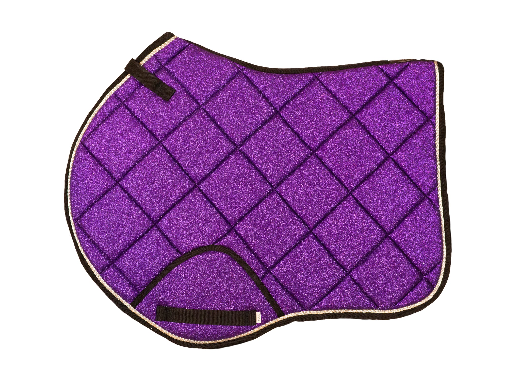 Purple Glitter Jump Saddle Pad