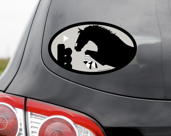 Eventer Oval Bumper Sticker