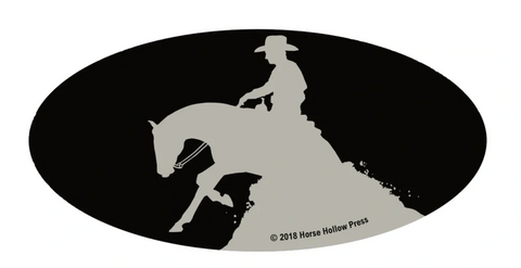 Reining Laptop & Phone Sticker