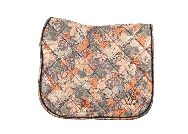 LE Autumn Leaves - Black Dressage Pad